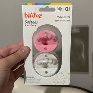 Nuby pacifiers